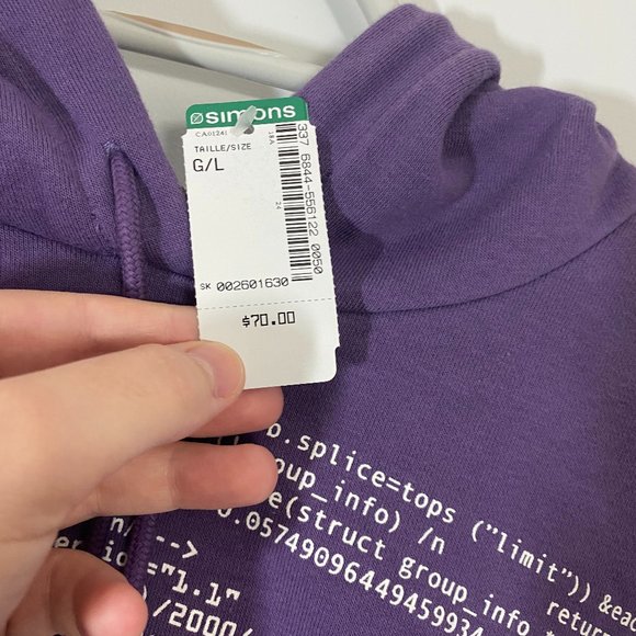 NEW Cheap Monday Hoodie Large - Picture 5 of 7